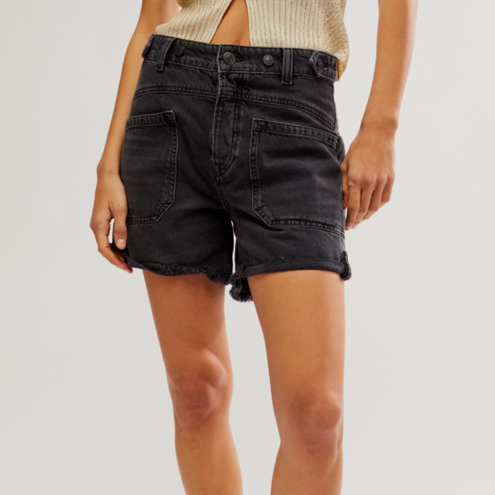 Free People We The Free Palmer Denim Shorts